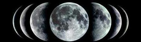 Sete fases da Lua